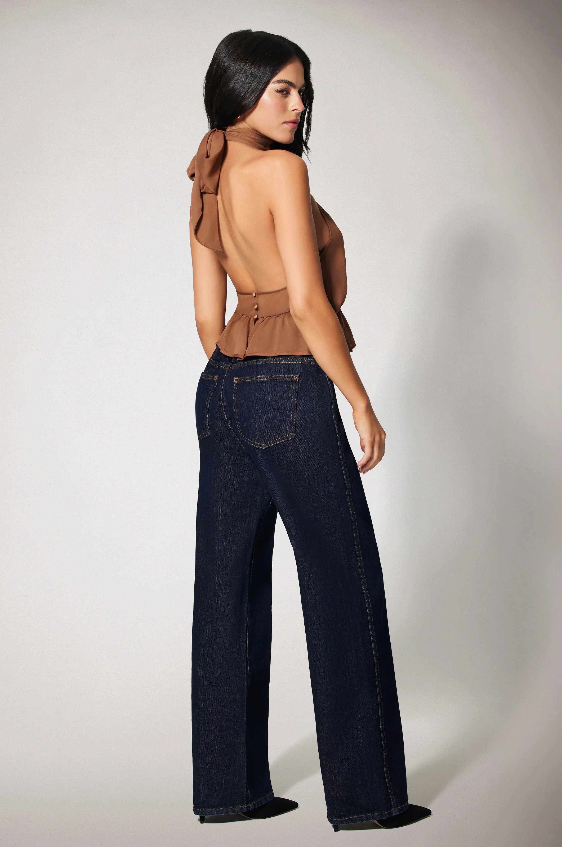 GEORGETTE HALTER TOP - Image 3